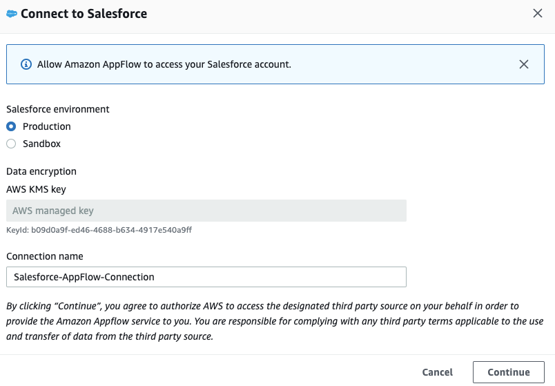 connect to salesforce