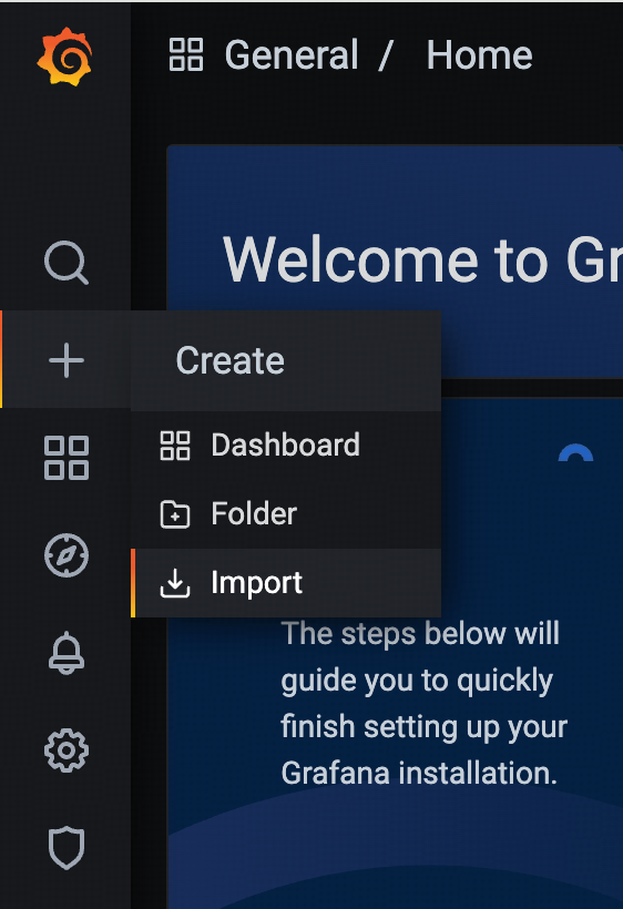 导入监控指标文件