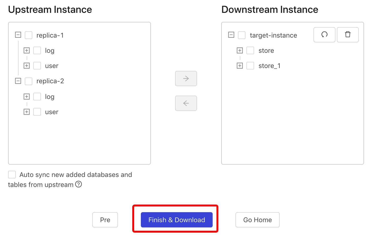 DM Portal GenerateConfig